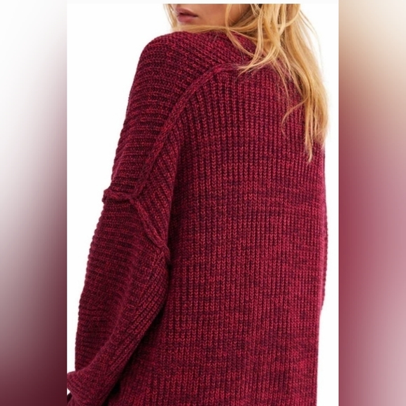 NWT Free People High Hopes Chunky Knit Cardigan in Size Small - Picture 3 of 9